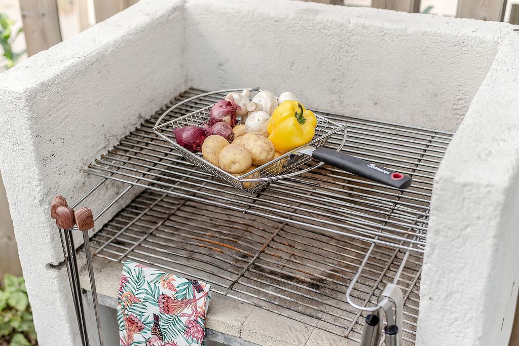 Platsbyggd grill