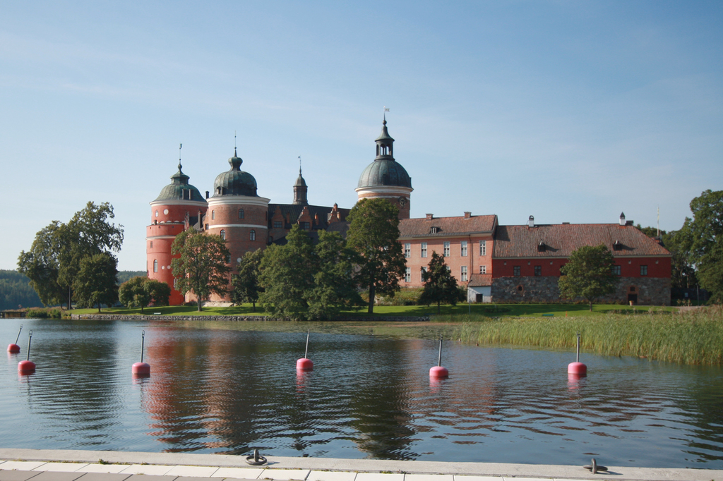 Gripsholms slott som Gustav Vasa lät bygga år 1545