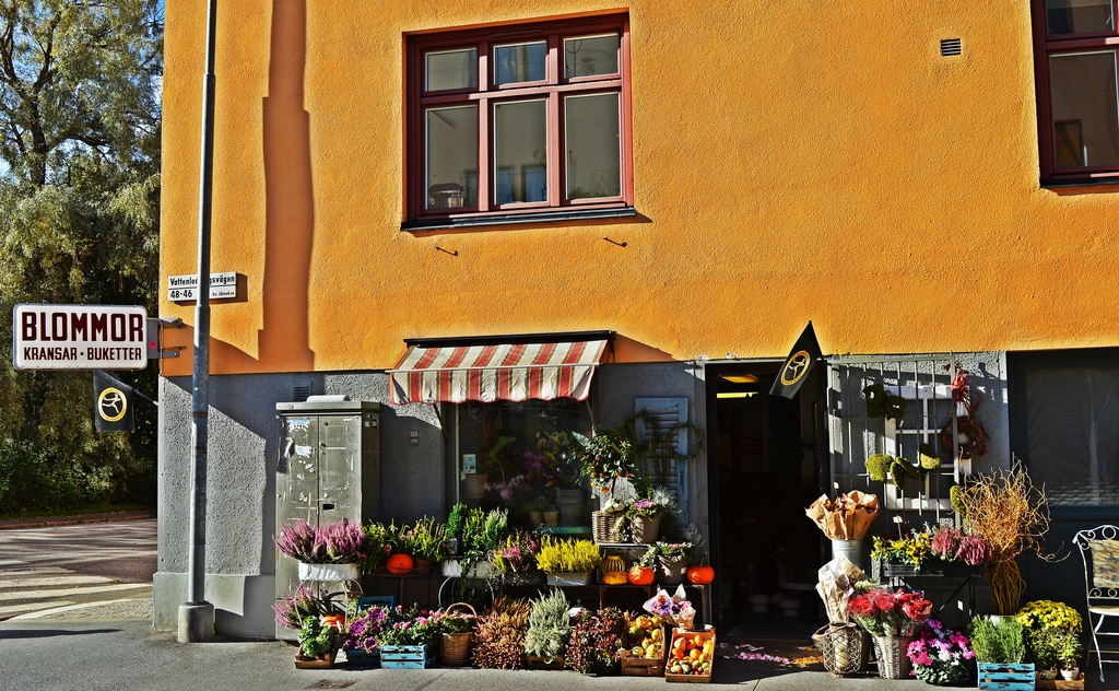 Blomsterbutik i Midsommarkransen.JPG
