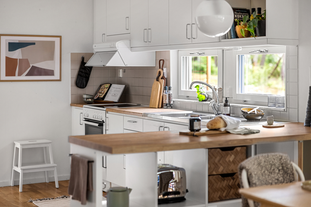 Köksö delar i köket