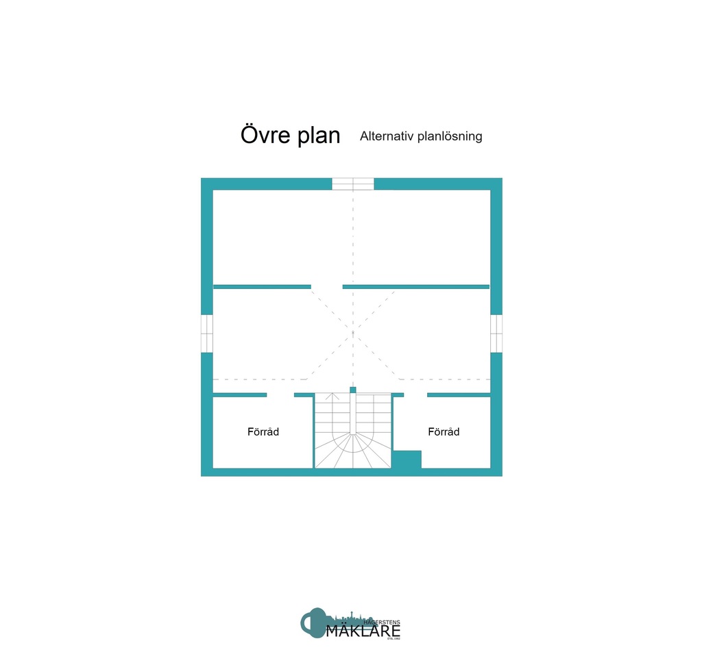 Övre plan - Alternativ planritning2