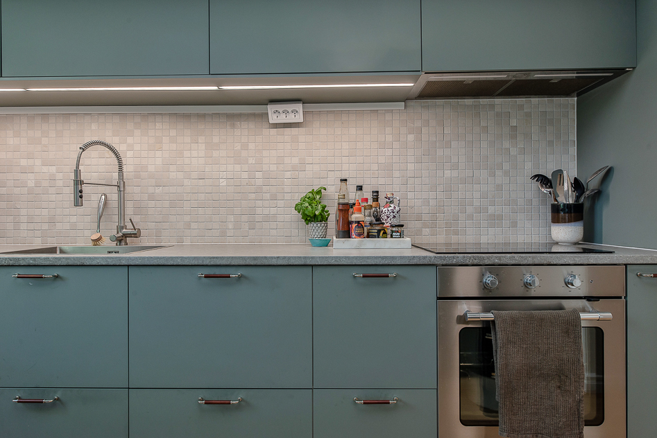 Köket renoverades 2020