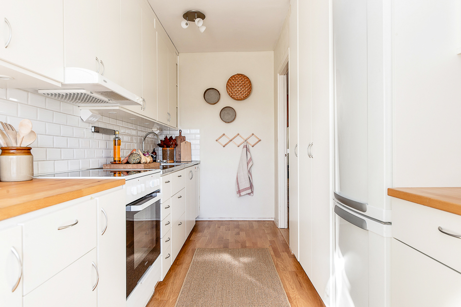 Kök sett från matplatsen