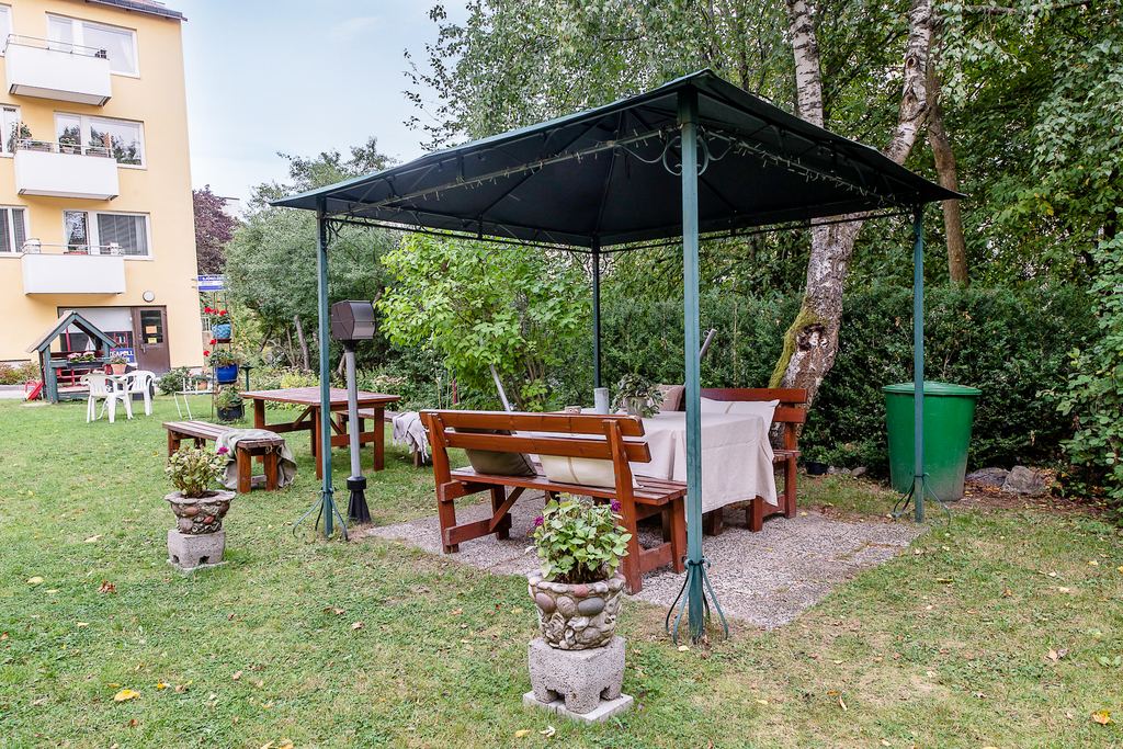 Föreningens fina innergård